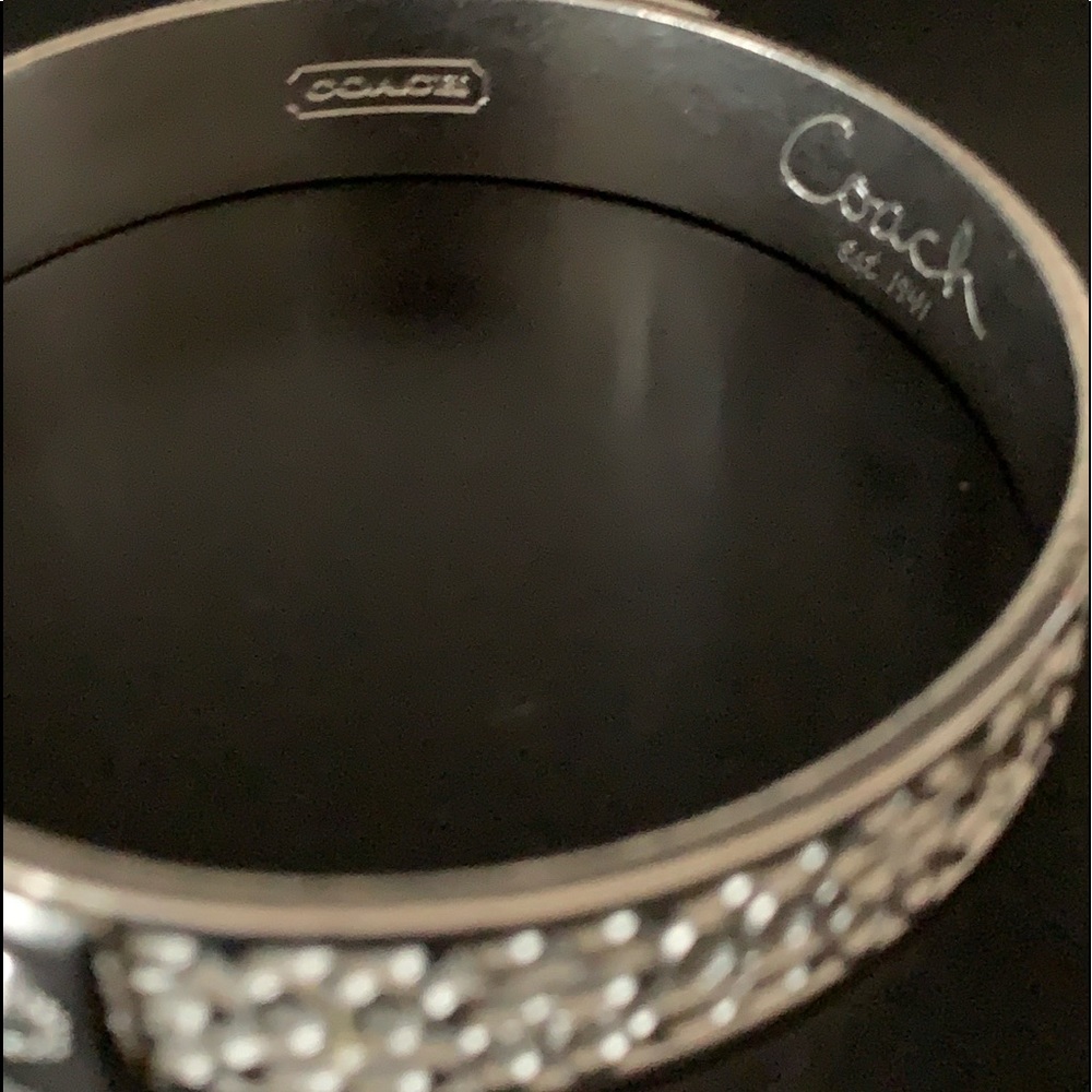 Authentic Coach Silver Bangle - Picture 3 of 8